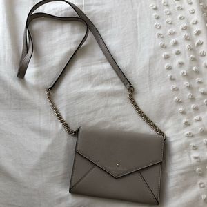 Kate Spade Envelope Clutch With Strap | Tan